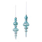 Promo Park Hill Collection Northern Sky Blue Glass Finial Or