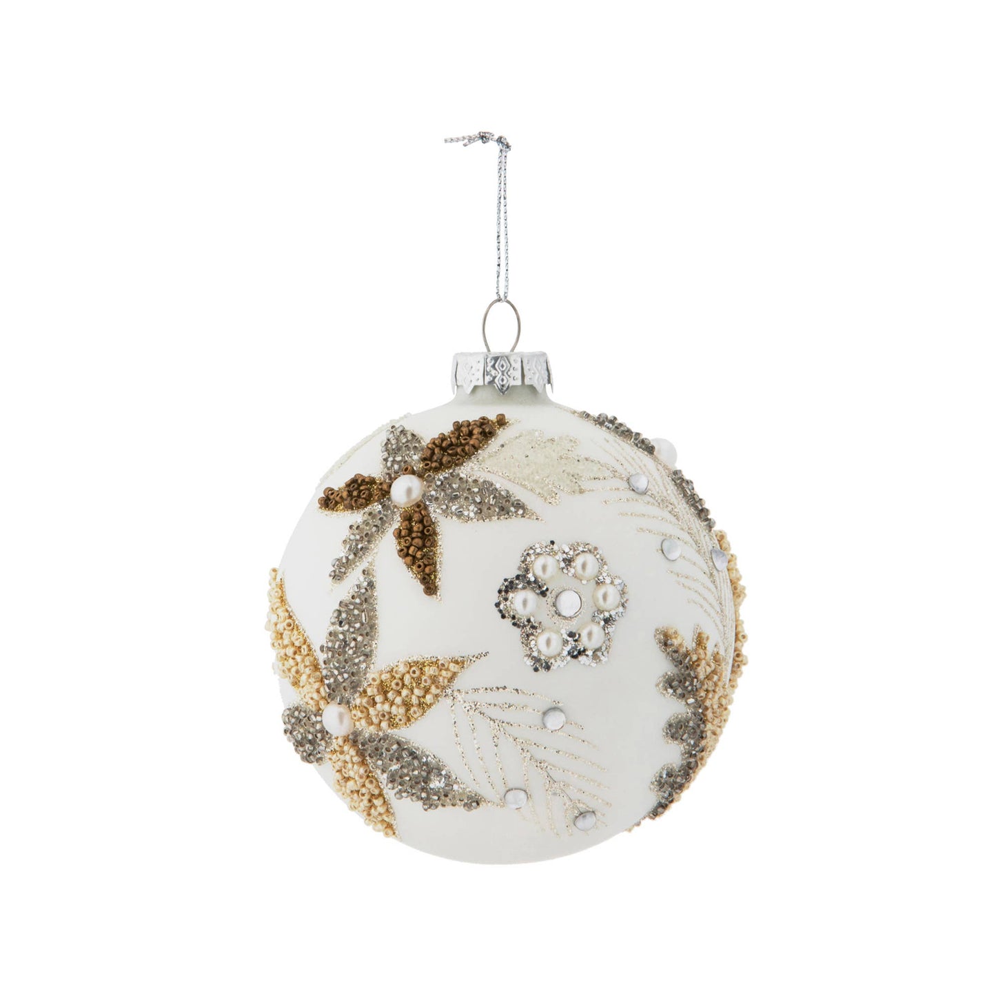 Promo Park Hill Collection Pearl and Feather Pattern Glass B