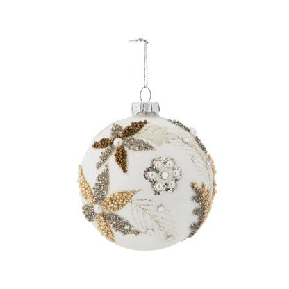 Promo Park Hill Collection Pearl and Feather Pattern Glass B
