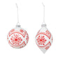 Promo Park Hill Collection Nordic Pattern Glass Ball/Finial