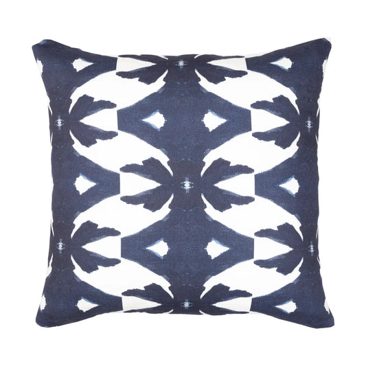 22" Palm Navy Pillow