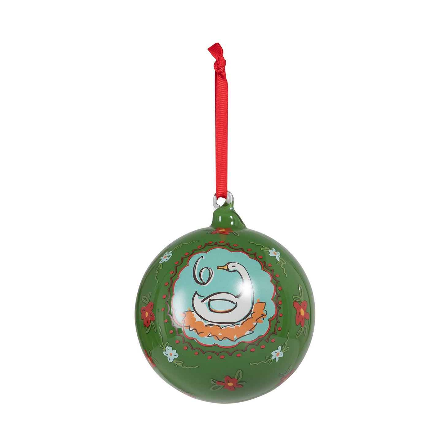 Promo 12 Days of Christmas Glass Ball Ornament Set