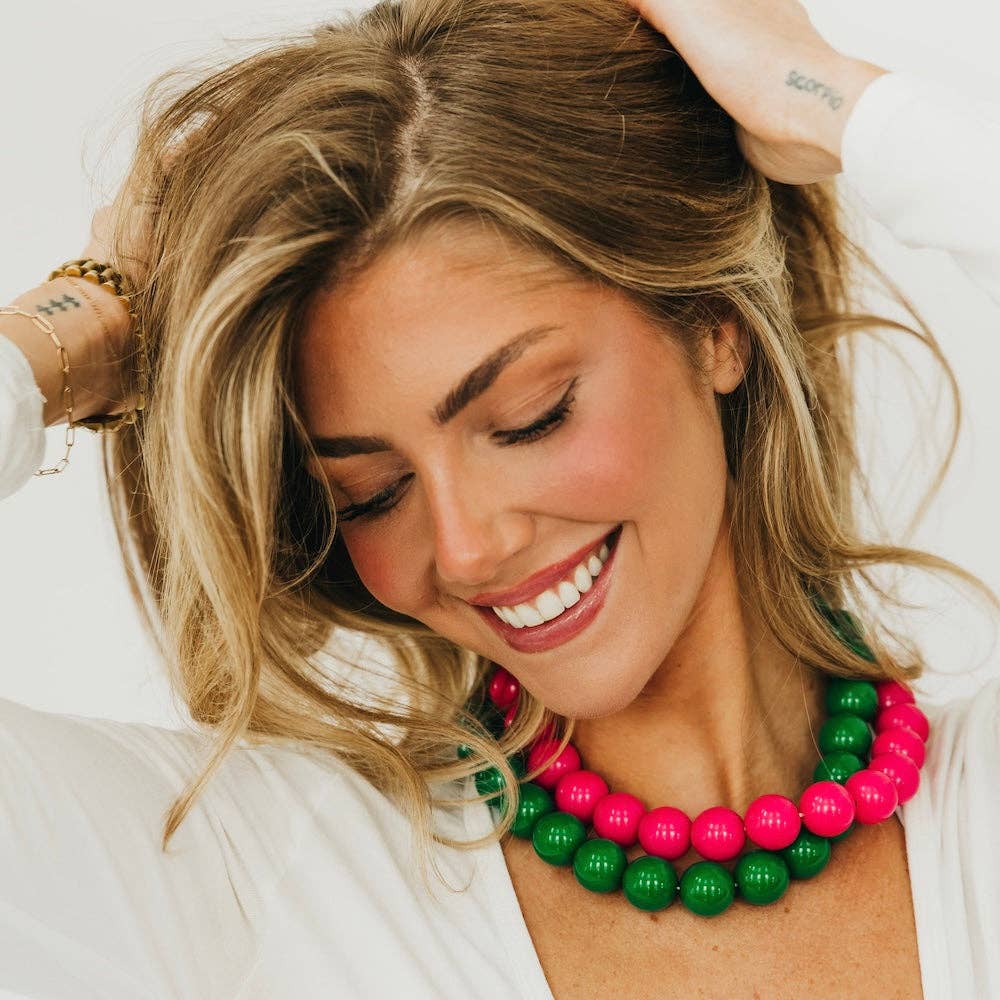 Mindi Multipurpose Bag Charm/Necklace: Emerald