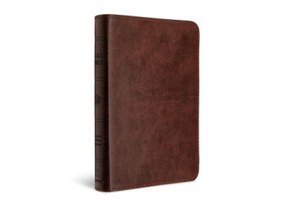 ESV Compact Bible, Red Letter, TruTone®, Brown
