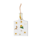 White Pressed Flower Resin Board