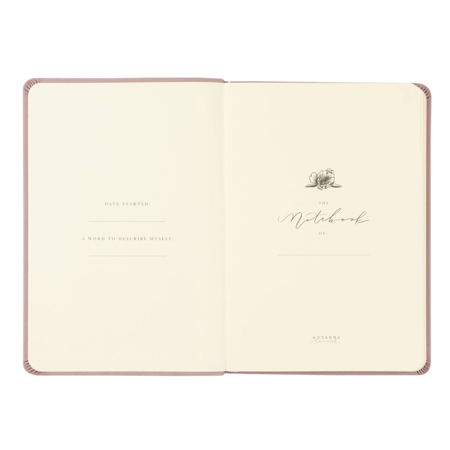 Hosanna Revival Notebook: Mauves Theme