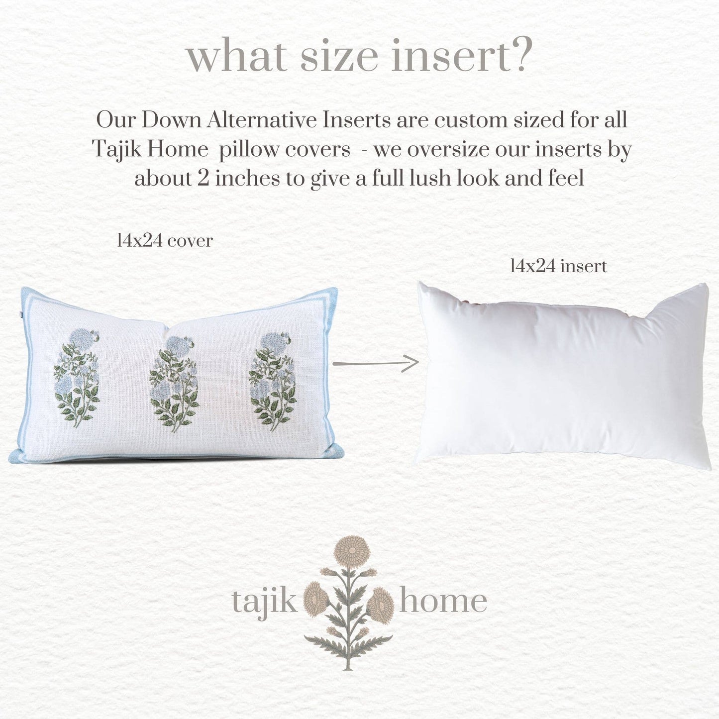 Down Alternative Pillow Inserts - Made in Massachusetts: Plush poly fill made in the usa / 14x28