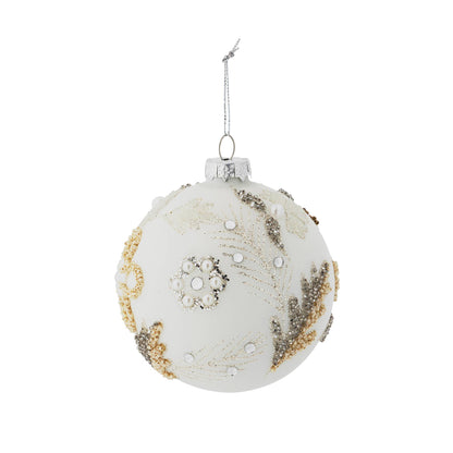 Promo Park Hill Collection Pearl and Feather Pattern Glass B
