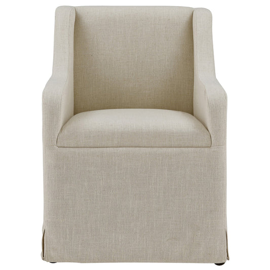 Barber Dining Chair on Casters