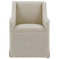 Barber Dining Chair on Casters
