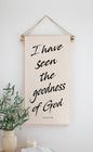 Hanging Scroll Banner | I Have Seen
