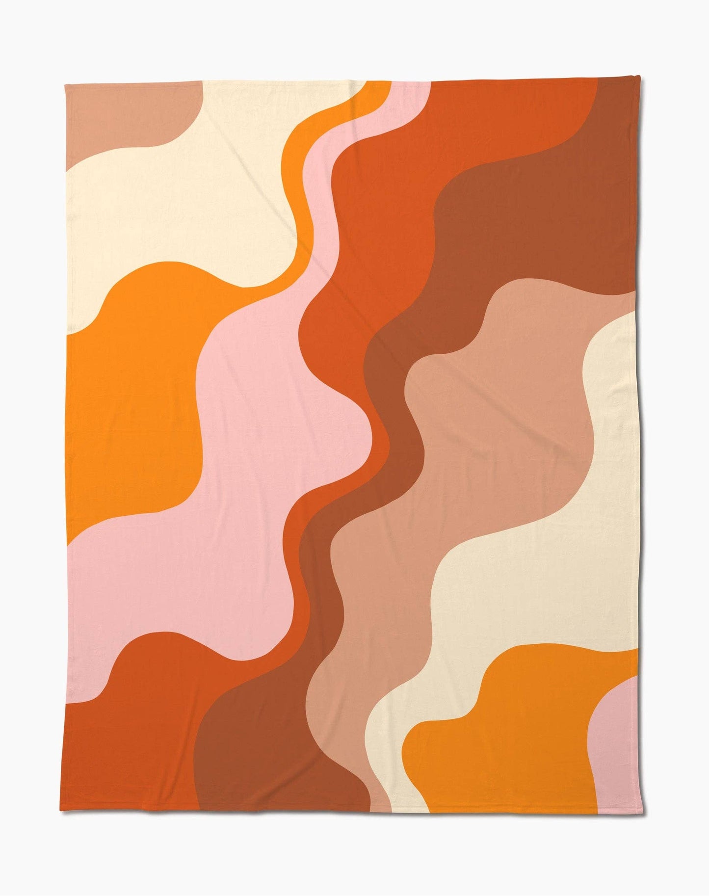 Sunset Waves Butter Blanket: Medium - 50" x 60"