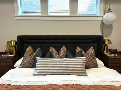 Rowe Pillow Cover: 22x22 Cover Only