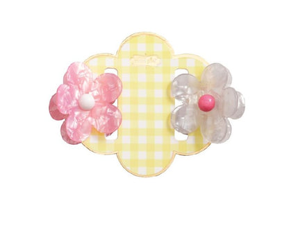 Set 2 Flower Claw Hair Clip