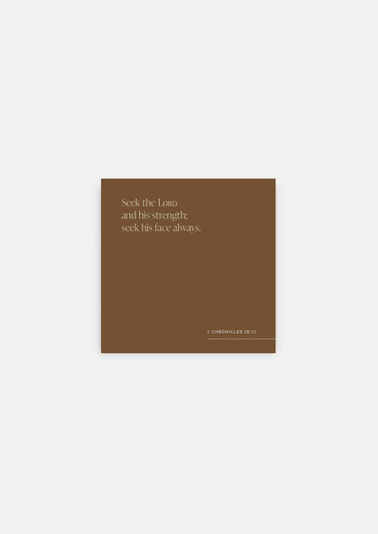The Presence of God Scripture Card Set
