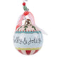 Holly & Jolly Ornament