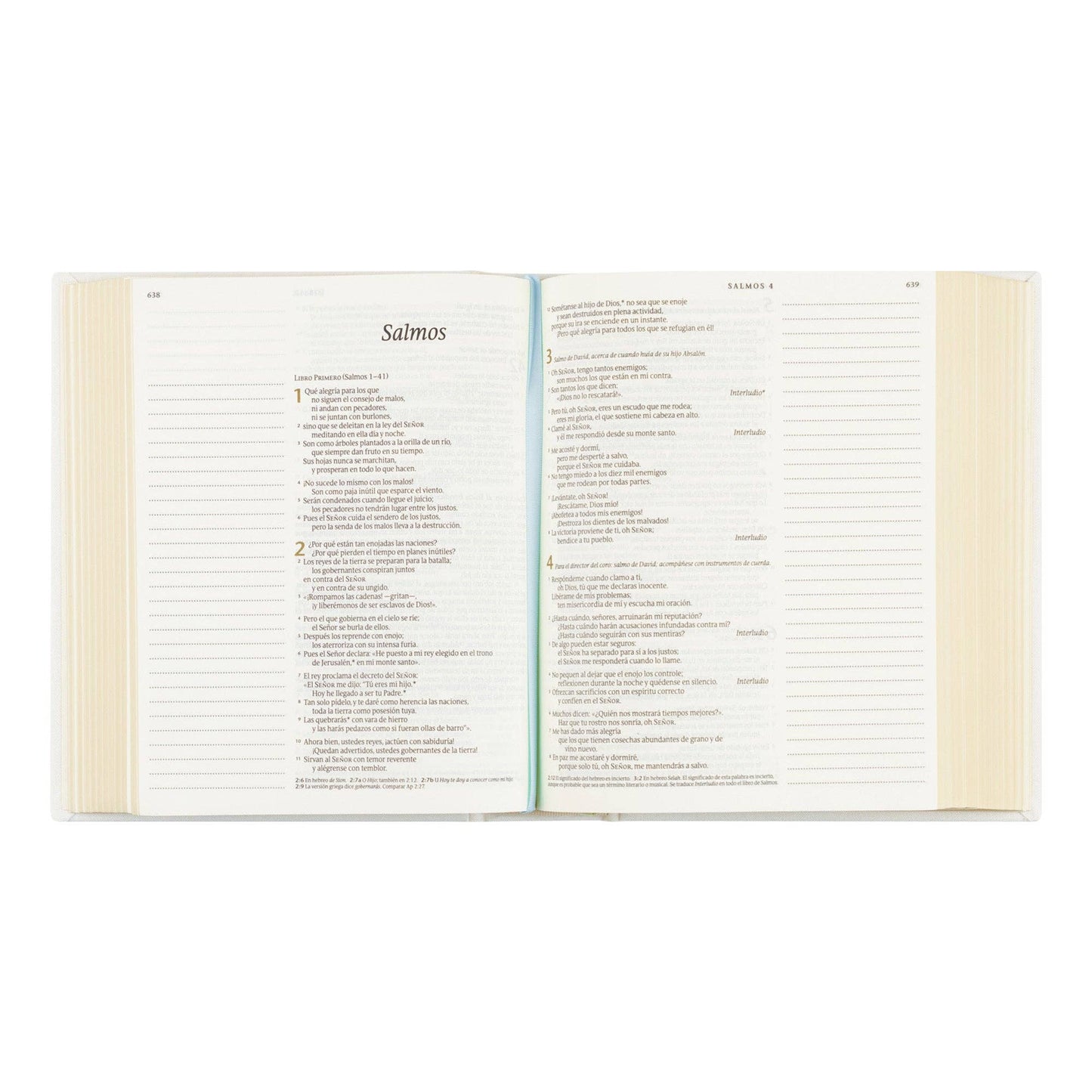 NTV Spanish Notetaking Bible: Lisbon Theme