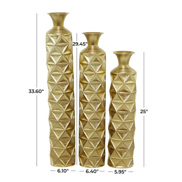 Large Gold Vase