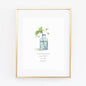 Ecclesiastes 3:11 cherry blossom scripture print