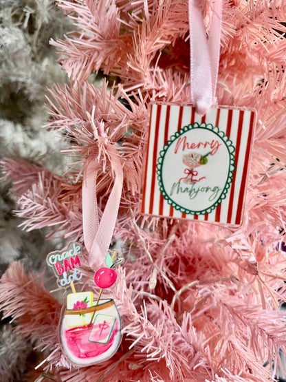 Merry Mahjong Petite Ornament