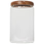 Glass Jar with Acacia wood lid - 32 oz
