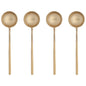 Long Spoons - Gold Set of 4