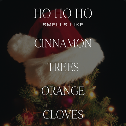 Ho Ho Ho 15 oz Soy Candle - Christmas Decor & Gifts
