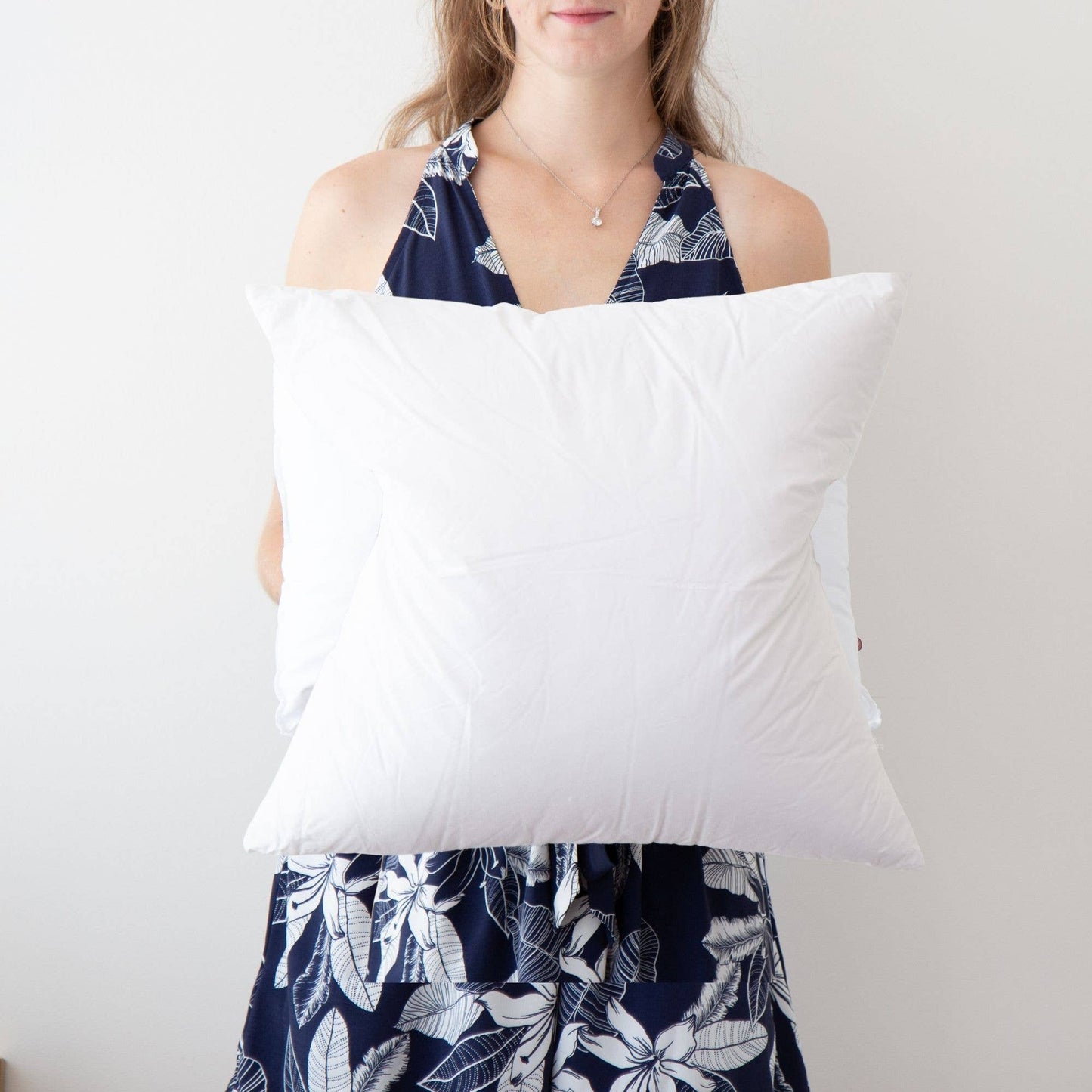 Down Alternative Pillow Inserts - Made in Massachusetts: Plush poly fill made in the usa / 14X24