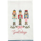 Nutcracker Pom Trim Towel