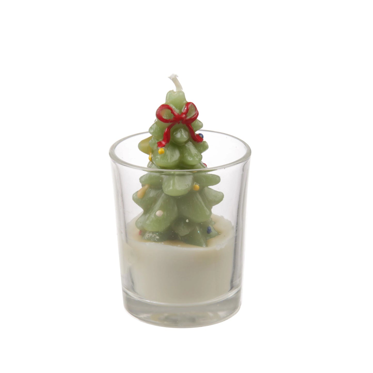 Figural Christmas Votive Candle