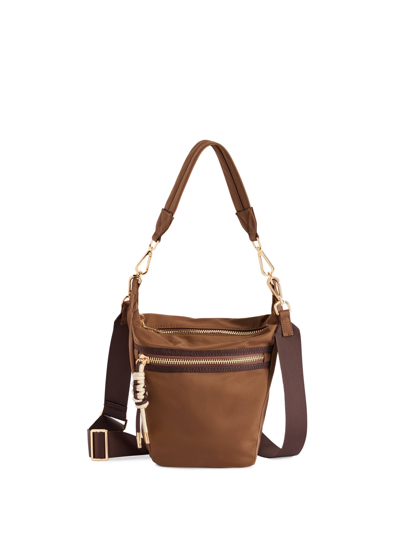 JET CONVERTIBLE CROSS-BODY: OLIVE