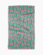 Palm Tree Stripe Tea Towel