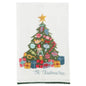 Christmas Tree Pom Trim Towel