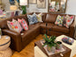Leather Sectional