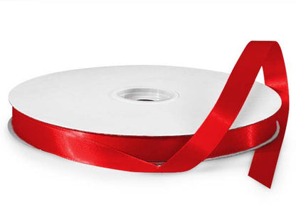 Double Face Satin Gift Packaging Ribbon: Hot Pink / 1 Pack / 1-1/2"x50 yards