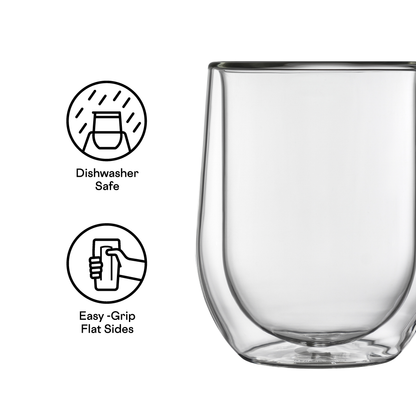Glass Stemless - Double Pack - Clear