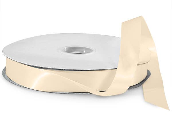 Double Face Satin Gift Packaging Ribbon: Red Double / 1 Pack / 1-1/2"x50 yards