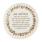 Mr. & Mrs. Blessing Plate