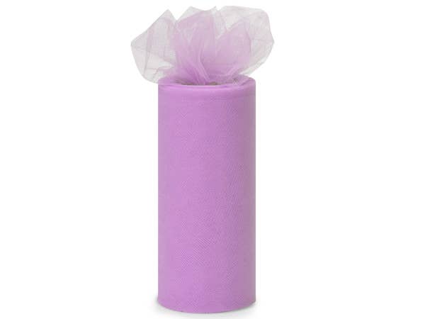 Premium Color Packaging Tulle: White / 1 Pack / 6"x100 yards