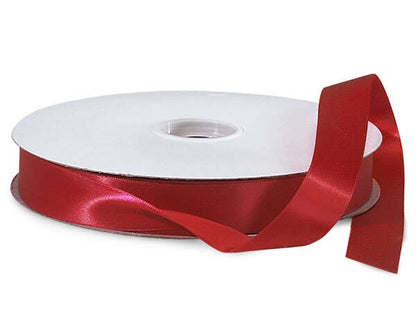 Double Face Satin Gift Packaging Ribbon: Hot Pink / 1 Pack / 1-1/2"x50 yards
