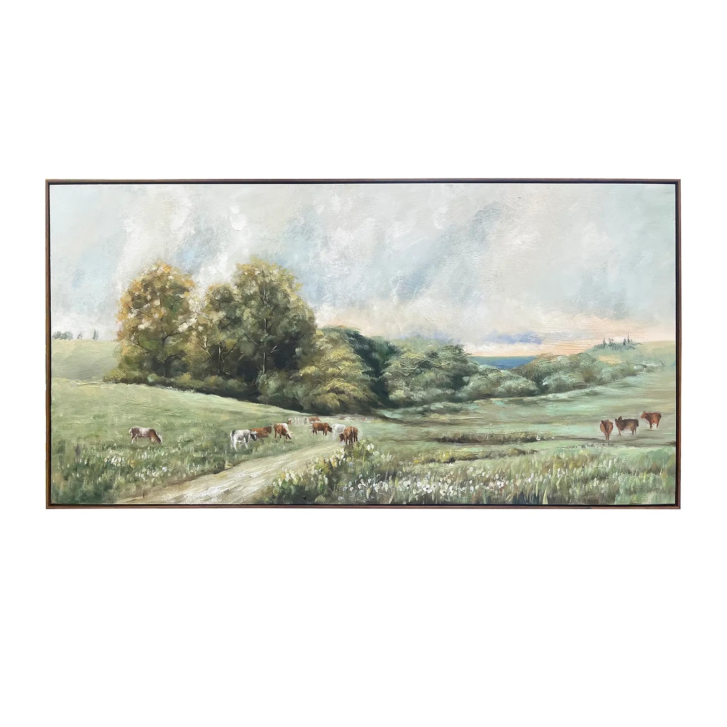 Rural Bliss Framed Canvas
