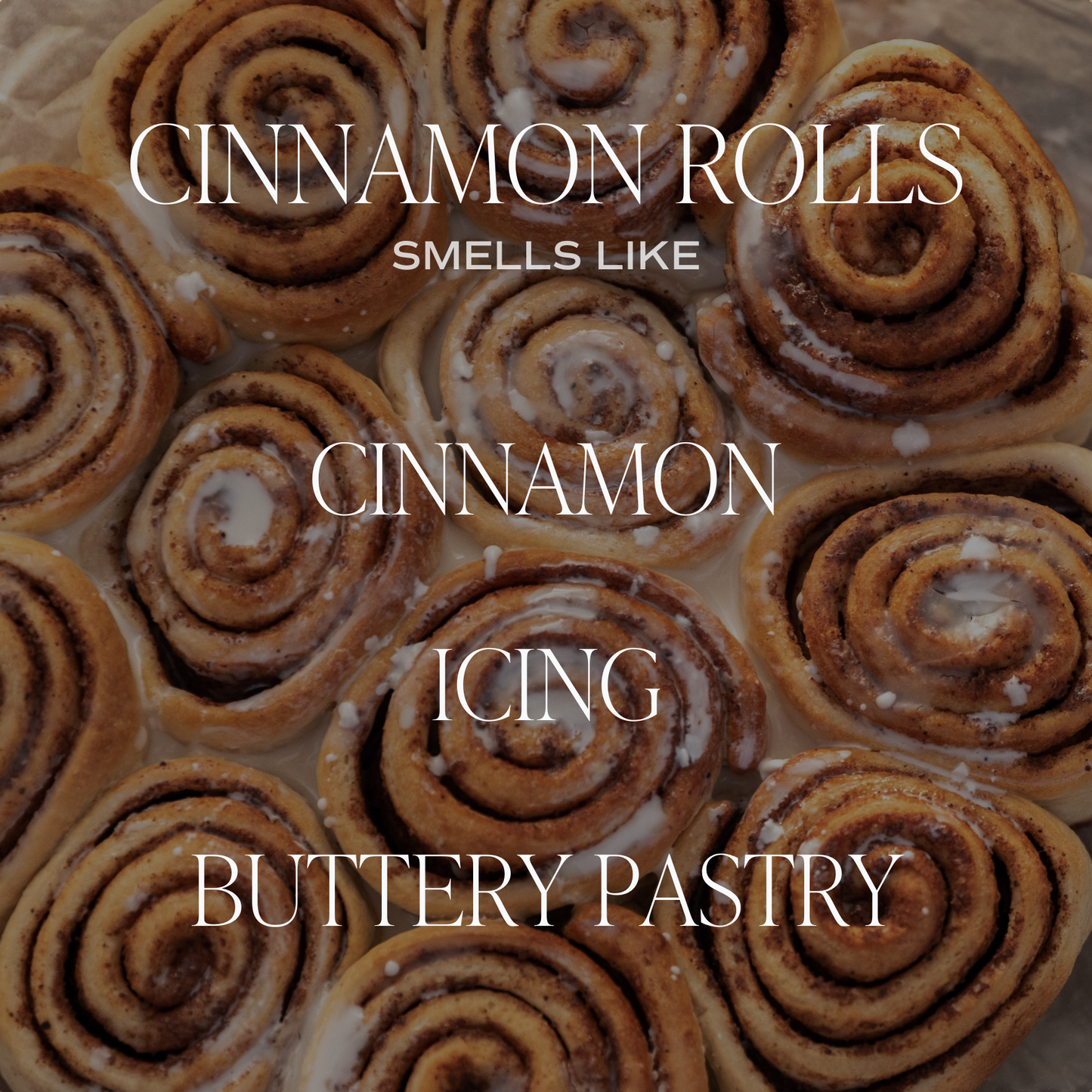 Cinnamon Rolls 9 oz Soy Candle - Fall Decor & Gifts