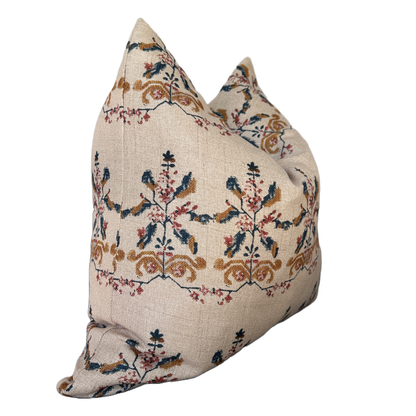 Birdie Pillow Cover: 22x22 Cover Only
