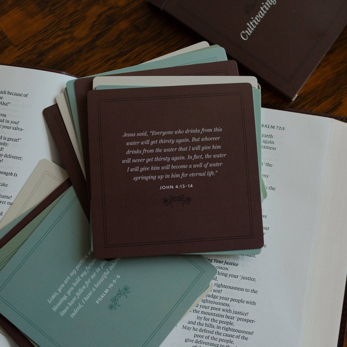 Verse Cards for Cultivating Contentment