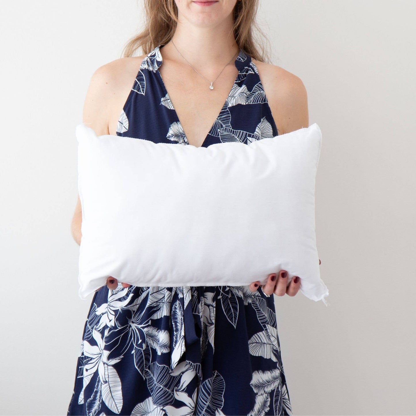 Down Alternative Pillow Inserts - Made in Massachusetts: Plush poly fill made in the usa / 22x22