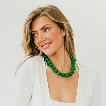 Mindi Multipurpose Bag Charm/Necklace: Emerald