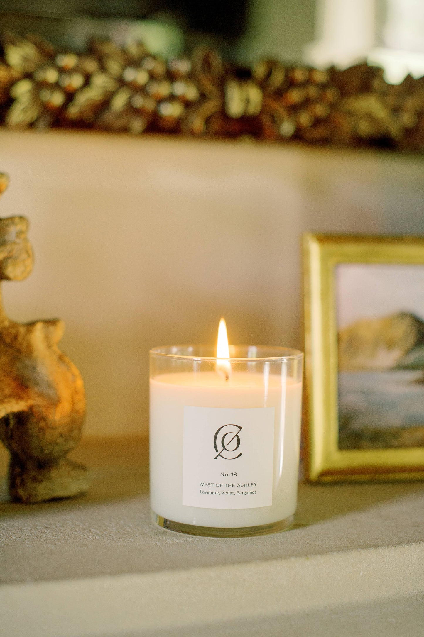 No. 18 West of the Ashley Soy Candle: 9 oz.