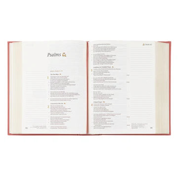 CSB Notetaking Bible: Rosedal Theme