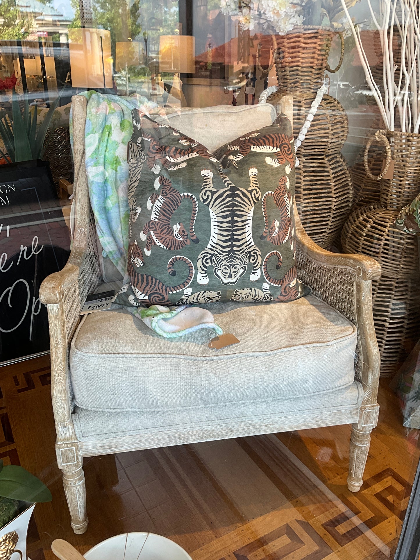 Park Hill Monica Cane Back Chair
