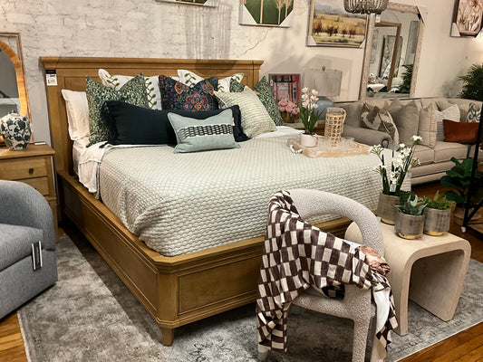 Brindle King Storage Bed